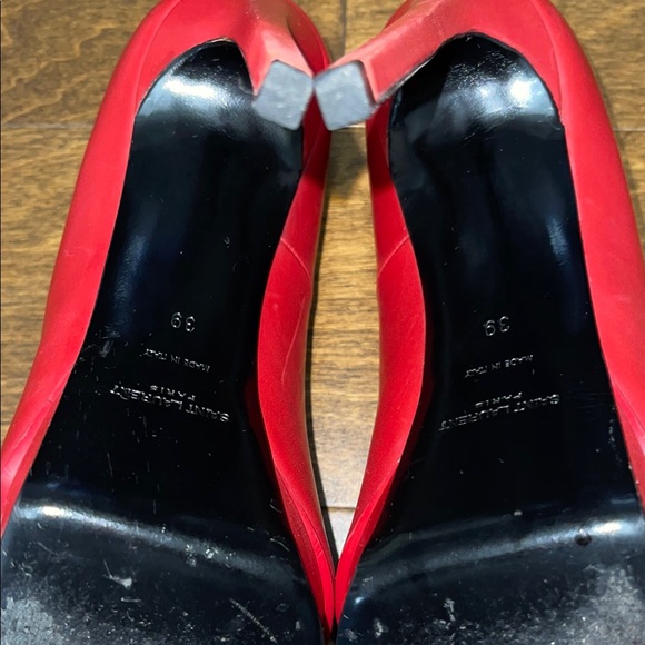 Saint Laurent Janis Red Pumps - Picture 13 of 14